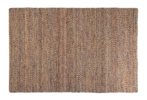 Grey & Orange Wool Flatweave Rug, 4 x 6 ft – photo 2