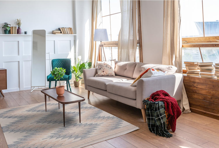 Handmade rugs by material