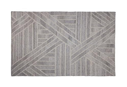Light Grey Recycled PET Flatweave Rug – photo 2