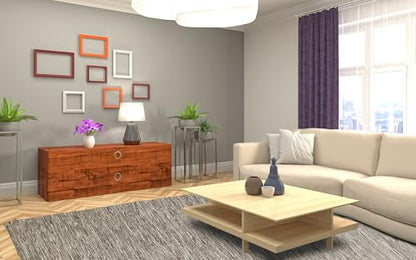 Grey Wool Flatweave Rug, 5 x 8 ft – photo 1