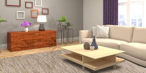 Brown Wool Flatweave Rug, 4 x 6 ft