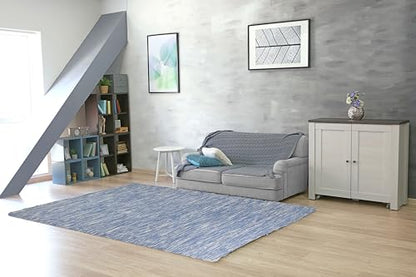 Wool Flatweave Rug, 5.3 x 7.6 ft – photo 1