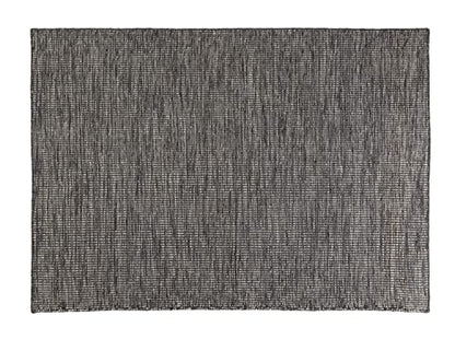 Charcoal & White Wool Flatweave Rug, 4 x 6 ft – photo 2