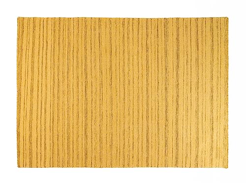 Striped Wool Flatweave Rug, 4.6 x 6.6 ft – photo 2